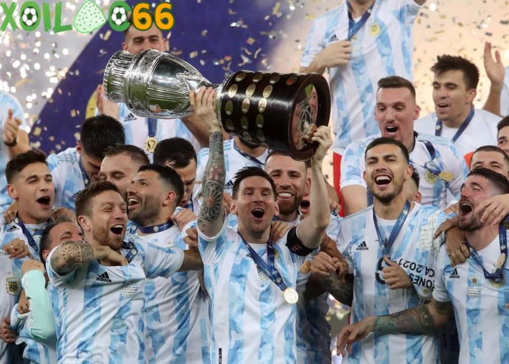 Messi và các đồng đội lên ngôi vô địch Copa America 2021